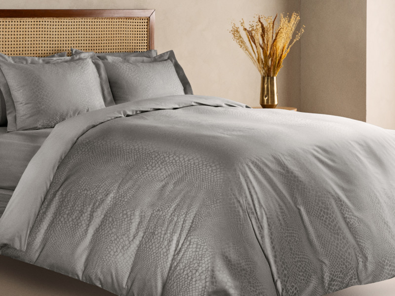 Комплект постільної білизни із жакардового сатину Marie Claire SAVANNAH GRAY фото