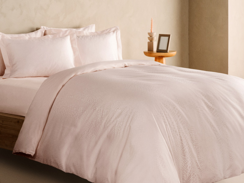 Комплект постільної білизни із жакардового сатину Marie Claire SAVANNAH POWDER фото