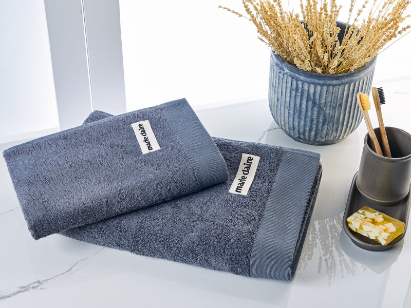 Набір рушників Marie Claire LAUREL NAVY фото
