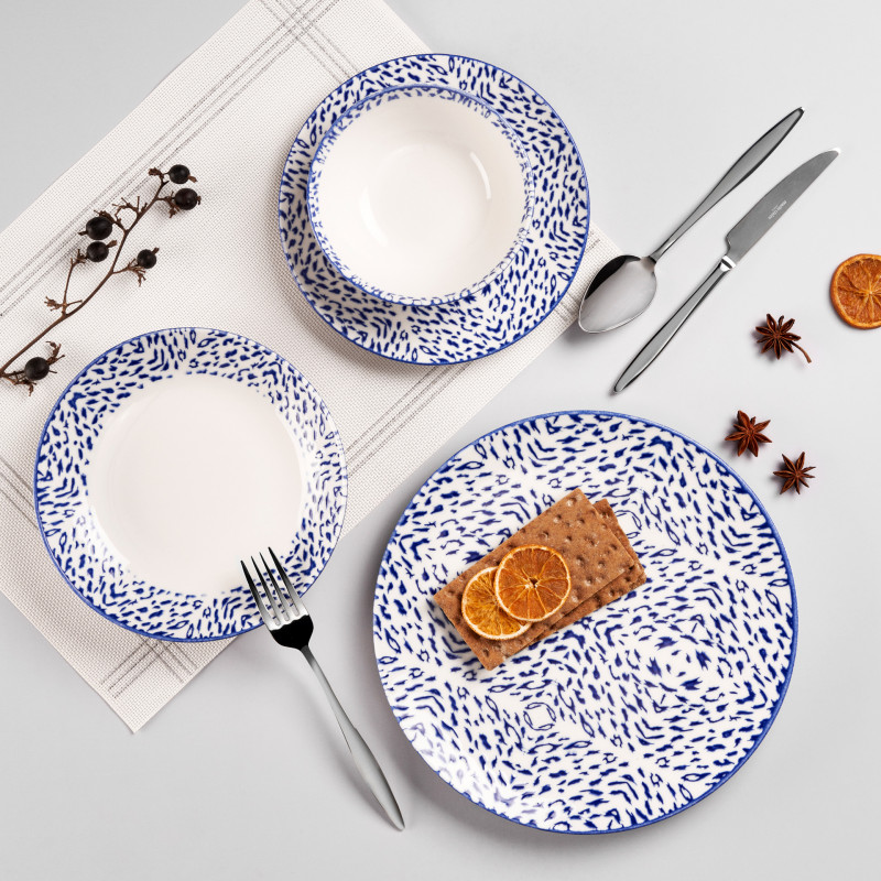 Набір столового посуду Marie Claire RIVA на 6 осіб 24 предмета Набір столового посуду Marie Claire RIVA на 6 осіб 24 предмета фото