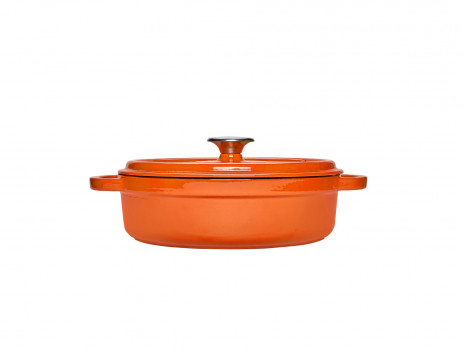 Фото RIGA SHALLOW CASSEROLE ORANGE RIGA SHALLOW CASSEROLE ORANGE