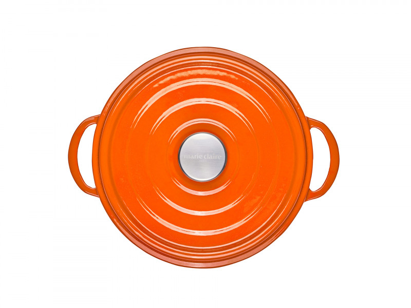 Фото RIGA SHALLOW CASSEROLE ORANGE