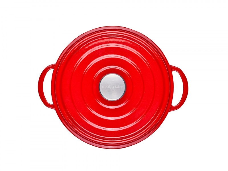 Фото RIGA SHALLOW CASSEROLE RED