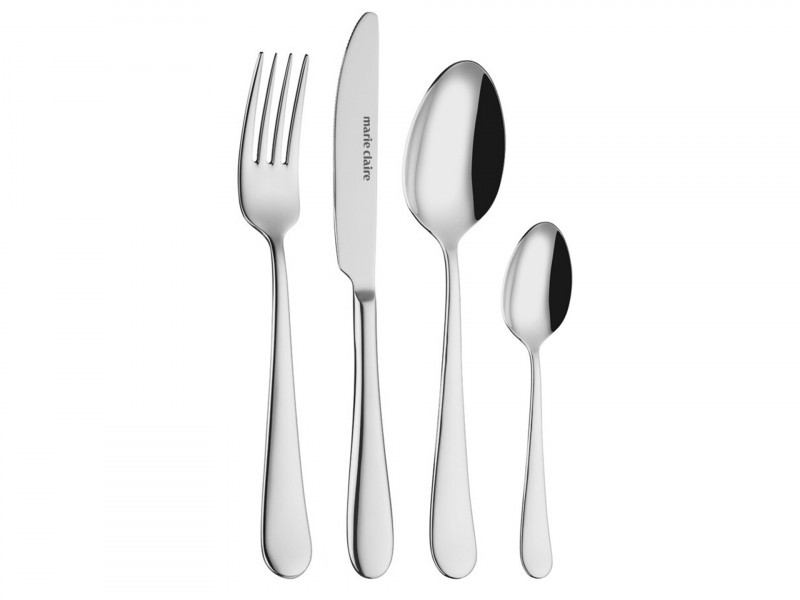 Набір столових приборів Marie Claire CLARA на 6 персон із 24 предметів Набір столових приборів Marie Claire CLARA на 6 персон із 24 предметів фото