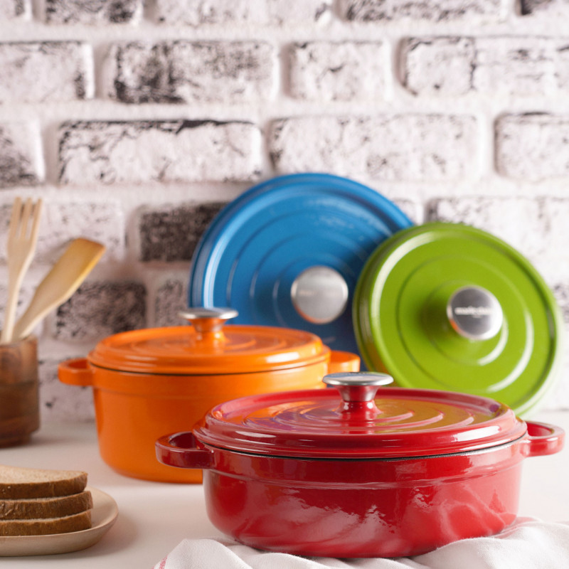 Фото RIGA DEEP CASSEROLE BLUE