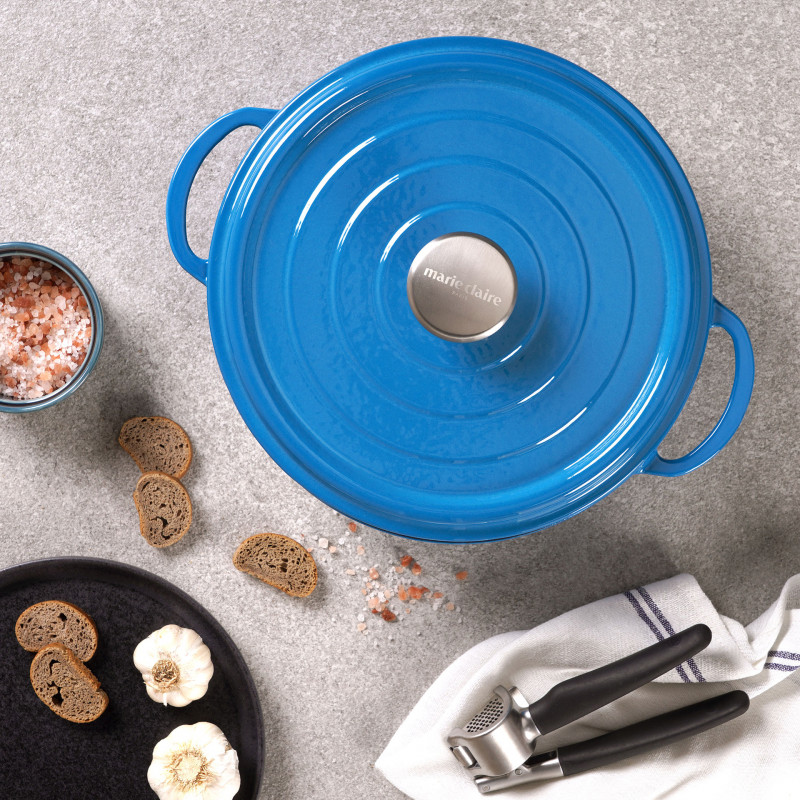 Фото RIGA SHALLOW CASSEROLE BLUE