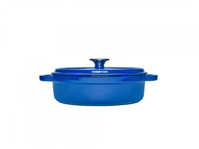 Жаростійка неглибока каструля Marie Claire RIGA SHALLOW CASSEROLE BLUE фото
