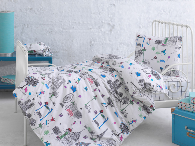 Комплект дитячої постільної білизни Marie Claire CRAZY BEBE Комплект дитячої постільної білизни Marie Claire CRAZY BEBE фото