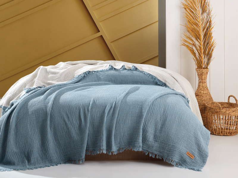 Покривало Marie Claire DELPHINE BLUE Покривало Marie Claire DELPHINE BLUE фото