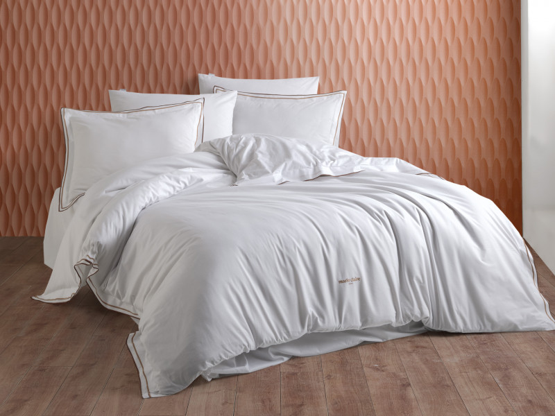 Комплект постільної білизни Marie Claire FLORANNE BEIGE-BROWN фото