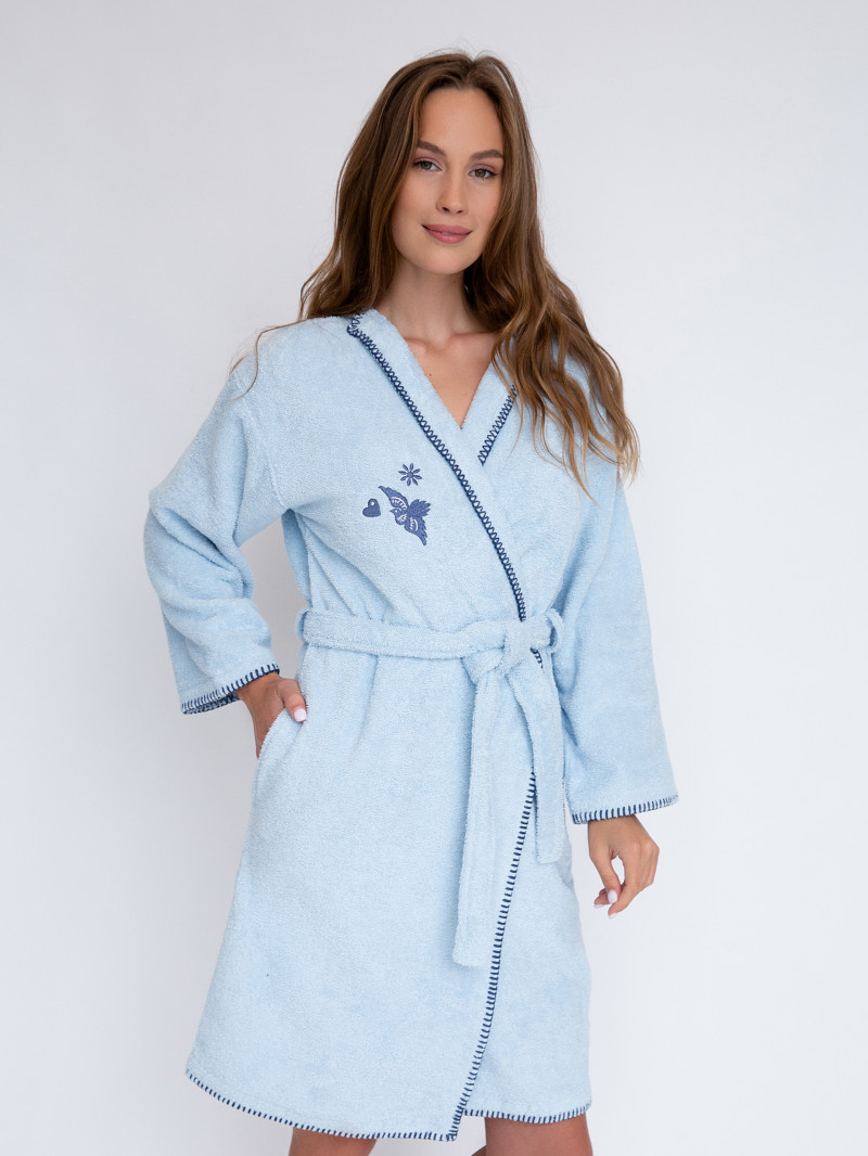 Халат Marie Claire ISABELLE BLUE Халат Marie Claire ISABELLE BLUE фото