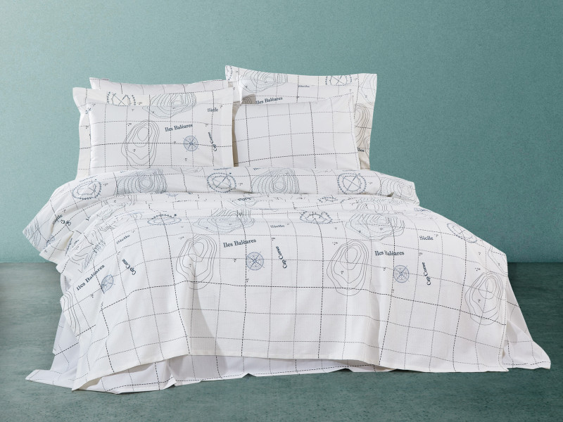 Комплект постільної білизни з піке Marie Claire MARINE Комплект постільної білизни з піке Marie Claire MARINE фото