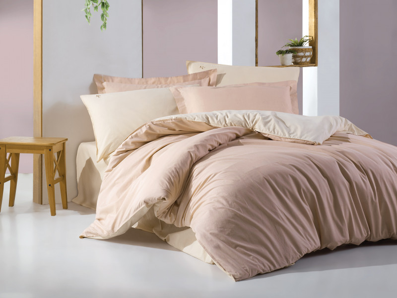 Комплект постільної білизни Marie Claire KENDY BEIGE-CREAM фото