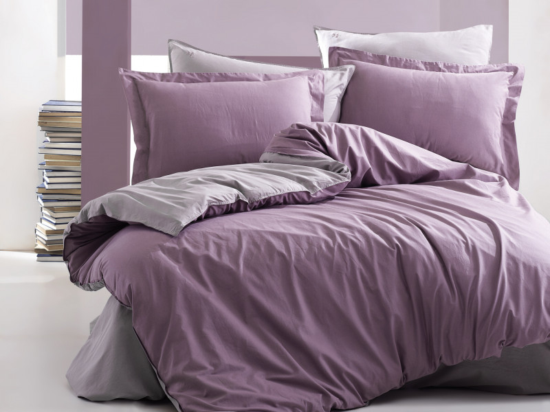 Комплект постільної білизни Marie Claire KENDY LILAC-GRAY фото